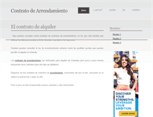 Tablet Screenshot of contratoarrendamiento.com